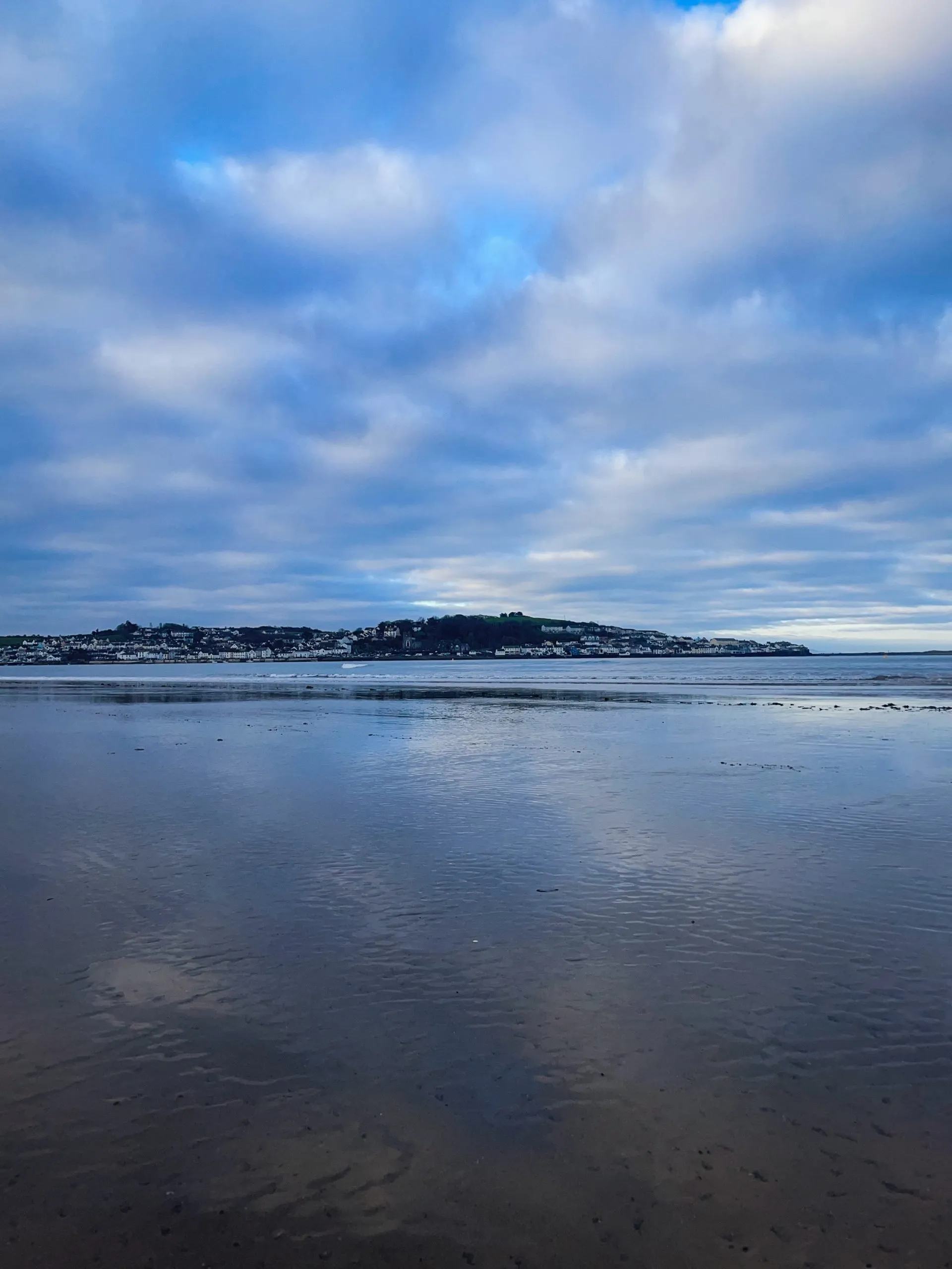 The beautiful estuary beach at Instow. iPhone 11 Pro.